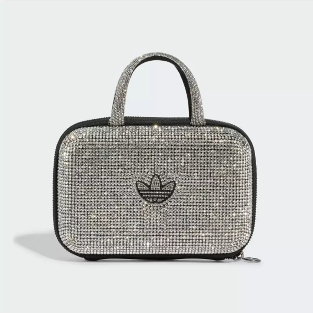 Adidas Silver Sparkle Mini Bag